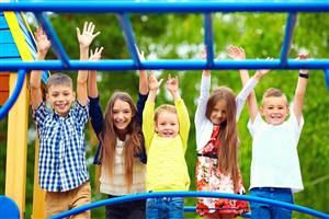 kids on playground photo 
